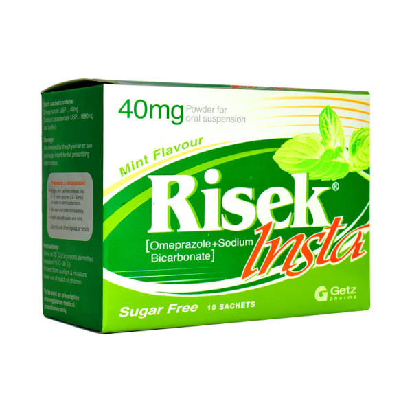 RISEK INSTA SACHETS 40MG 10S