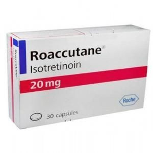 Roche Roaccutane Isotretinoin Capsules 20mg, 30 Count
