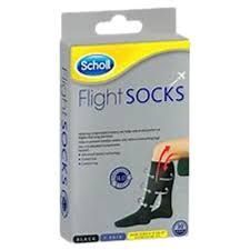Scholl Flight Socks Size 9-12 2's