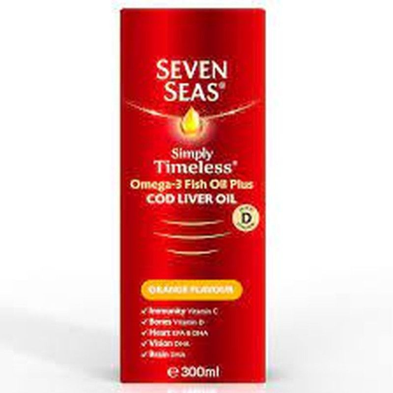 Seven Seas Simply Timeless Omega-3 Fish Oil, 300ml