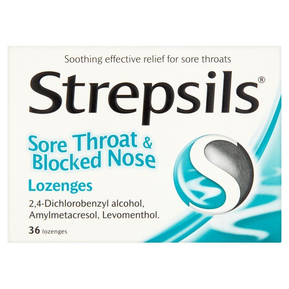 Strepsils Sore Throat &Amp; Blocked Nose 36S