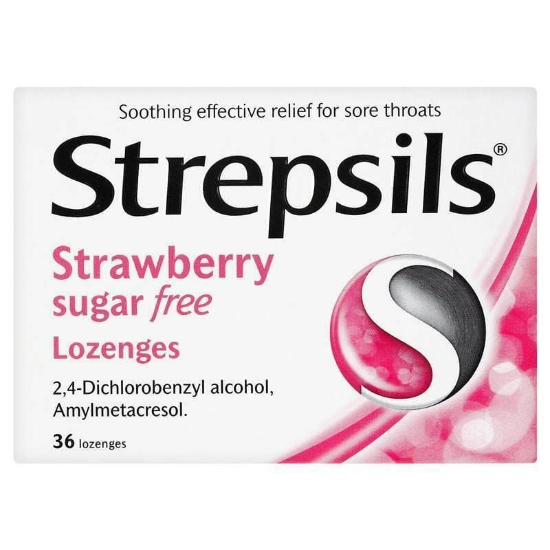 STREPSILS STRAWBERRY 36`S
