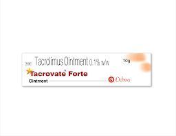 Tacrovate-Forte 0.1%w/w Ointment 10g