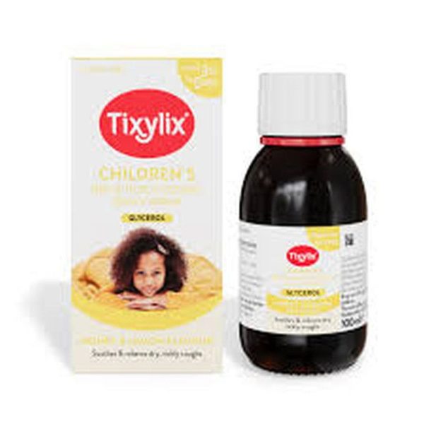 Tixylix Honey And Lemon Syrup 1 Yr+ 100Ml