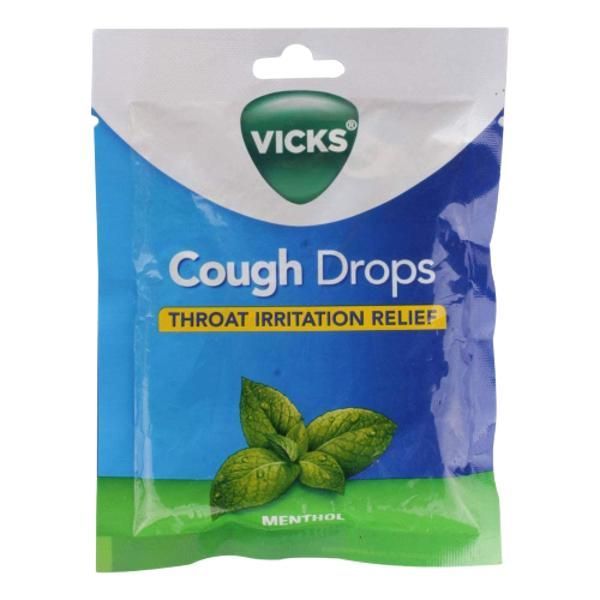 Vicks Menthol Cough Drops, Throat Irritation Relief