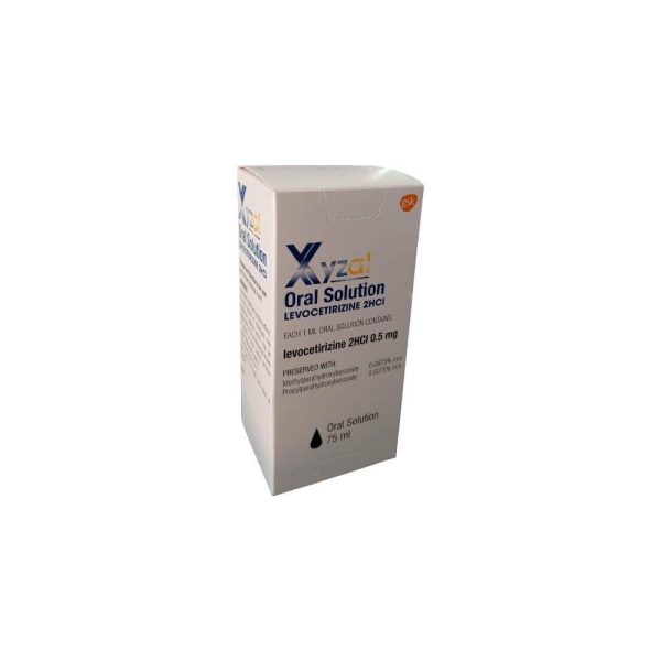 Xyzal Levocetirizine Oral Solution, 75ml