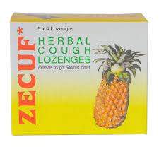 Zecuf Herbal Cough Loz[Pineapple]