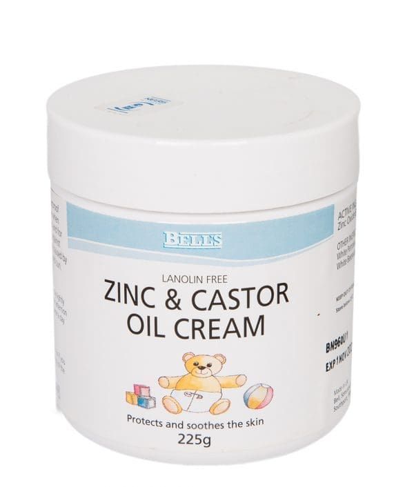 Zinc &Amp; Castor Oil Cream 225G