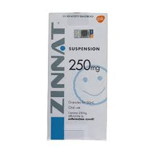 ZINNAT SUSP 250MG/5ML 50ML