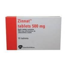 Zinnat Tablets 500mg, 10 Count
